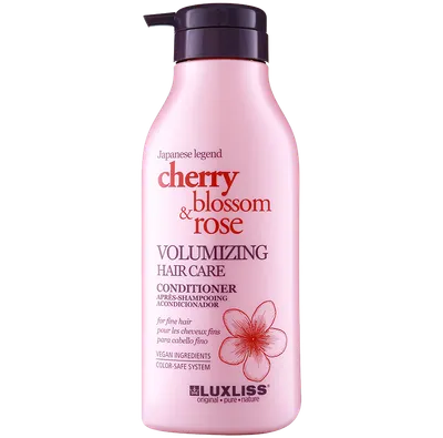 Luxliss Cherry Blossom & Rose, Volumizing Hair Care Conditioner (Odżywka do włosów nadająca objętości)