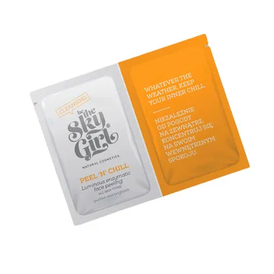 Be The Sky Girl Peel'N'Chill, Luminous Enzymatic Face Peeling (Rozświetlający enzymatyczny peeling do twarzy)