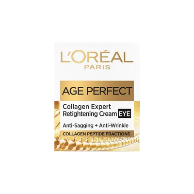L'Oreal Paris Age Perfect, Collagen Expert Retightening Eye Cream (Ujędrniający krem pod oczy)