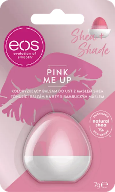 Evolution of Smooth (EOS) Shea + Shade Lip Balm (Koloryzujący balsam do ust z masłem shea)