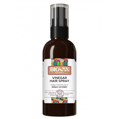 L'biotica Biovax Botanic, Nabłyszczający spray octowy