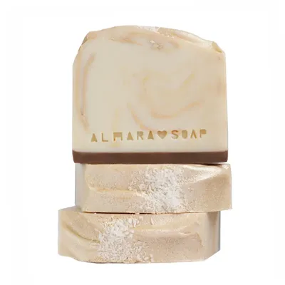 Almara Soap Coconut Pearl Soap (Ręcznie robione mydło o zapachu kokosa)