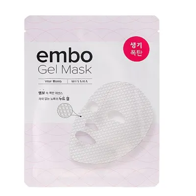Missha Vital - Bomb, Embo Gel Mask (Regenerująca maseczka żelowa do twarzy)