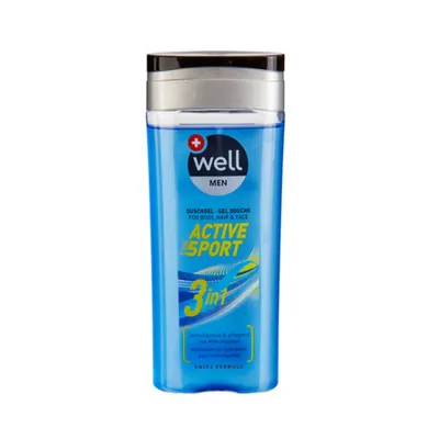Steinfels Swiss Well Men, Active Sport 3 in 1 Shower Gel (Żel pod prysznic)
