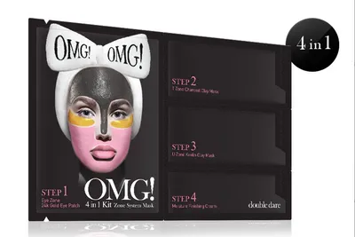 Double Dare OMG! 4 in 1 Kit (Maska do twarzy 4w1)
