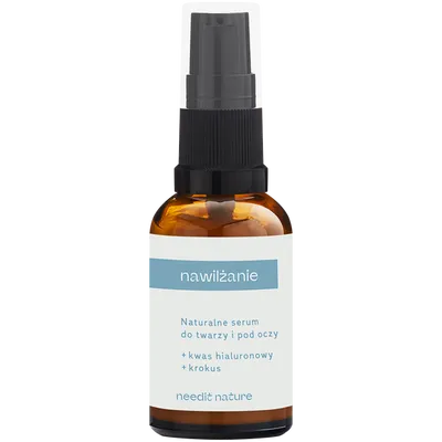 Needit Nature Naturalne serum do twarzy i pod oczy `Nawilżanie`