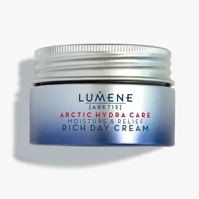 Lumene Arctic Hydra Care, Moisture & Relief  Rich Day Cream (Nawilżająco- łagodzący bogaty krem na dzień)