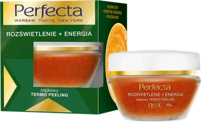Perfecta Rozświetlenie + Energia, Olejkowy termo-peeling