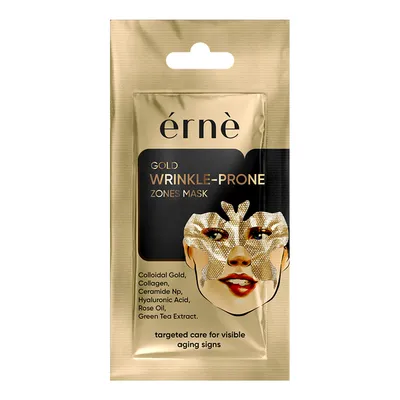 Erne Gold Wrinkle-Prone Zones Mask (Maseczka do twarzy)