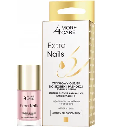 More4Care Extra Nails, Sensual Cuticle and Nail Oil (Zmysłowy olejek do skórek i paznokci formuła serum)