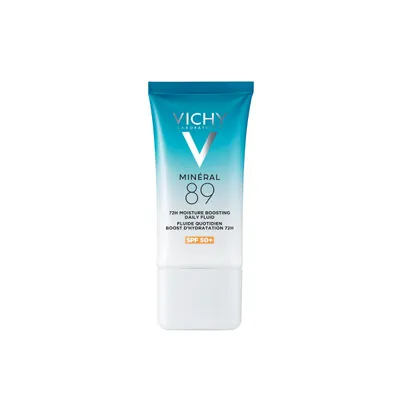 Vichy Minéral 89, Niewidoczny krem-fluid nawilżający 72h SPF 50+