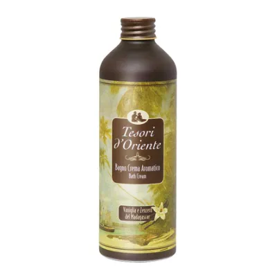 Tesori d'Oriente Bath Cream (Płyn do kąpieli z wanilią i imbirem)