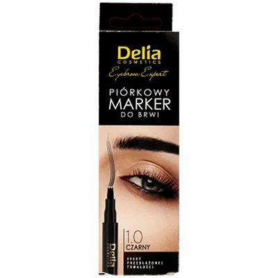 Delia Eyebrow Expert, Piórkowy marker do brwi