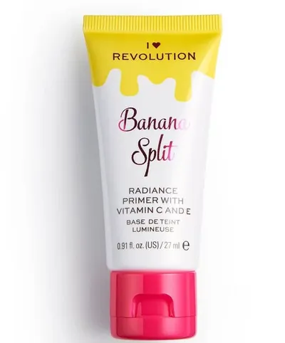 I Heart Revolution Banana Split Radiance Primer with Vitamin C and E (Rozświetlająca baza pod makijaż)