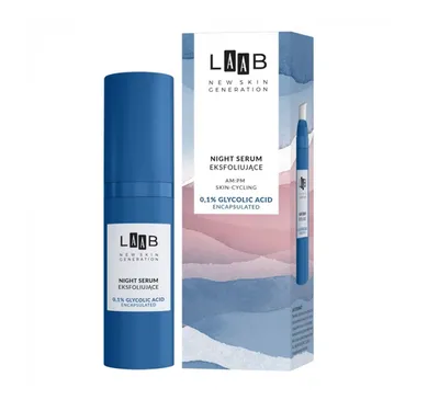 AA LAAB, AM:PM Skin Cycling, Night, Serum eksfoliujące