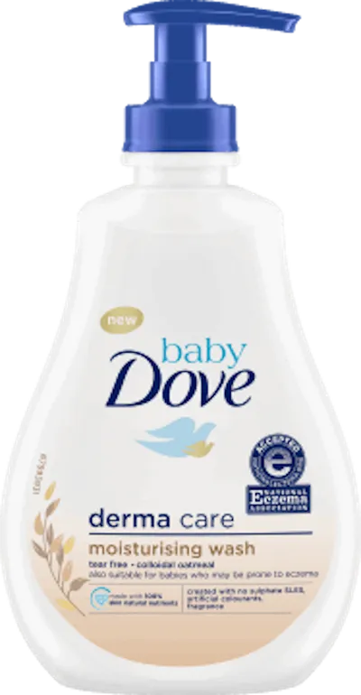 Dove Baby, Derma Care, Emulsja myjąca do ciała i włosów