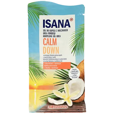 Isana Urea-Badesalz Kleine Auszeit (Sól do kąpieli z mocznikiem `Calm Down`)