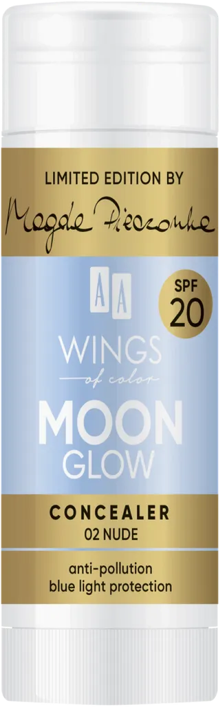 AA Wings of Color Limited Edition by Magda Pieczonka, Concealer `Moon Glow` (Kremowy korektor do twarzy i pod oczy w sztyfcie)