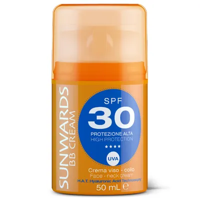 Synchroline Sunwards BB Cream, Face - Neck Cream SPF 30 (Krem koloryzujący do twarzy z filtrem SPF 30)