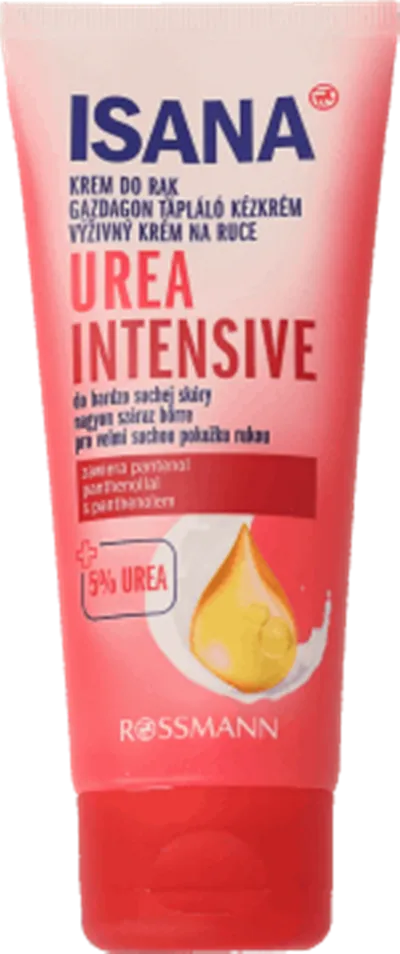 Isana Handcreme Intensiv 5% Urea (Intensywny krem do rąk z 5% zawartością mocznika (stara wersja))