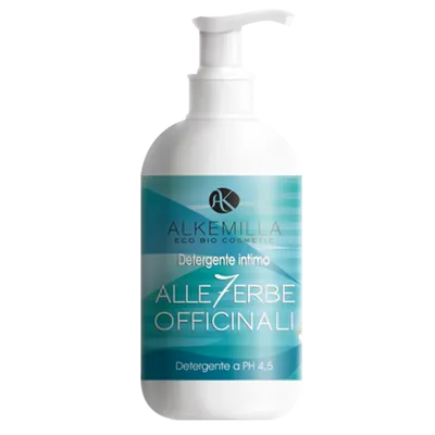 Alkemilla Eco Bio Cosmetics Detergente Intimo Bio Alle 7 Erbe Officinali (Płyn do higieny intymnej z ekstraktem z 7 ziół leczniczych)