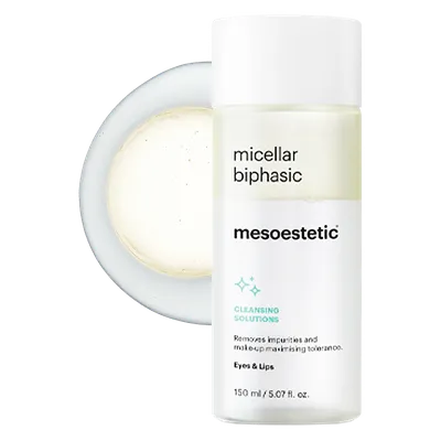 Mesoestetic Cleansing Solutions Micellar Biphasic (Dwufazowy płyn do demakijażu)