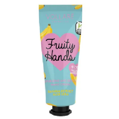 Vollare Cosmetics Fruity Hands, Moisturizing and Soothing Hand Cream (Nawilżająco-łagodzący krem do rąk)