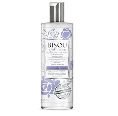 Bisou I Feel... Nature, Moisturizing Facial Tonic Rose & Peptide Complex (Nawilżający tonik do twarzy `Multiwitaminowy lifting`)