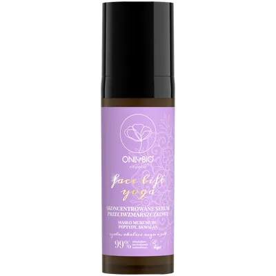OnlyBio Ritualia, Face Lift Yoga, Skoncentrowane serum przeciwzmarszczkowe