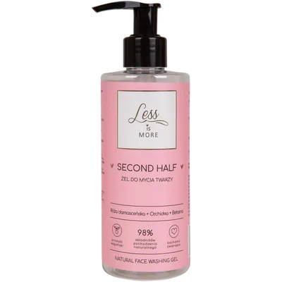 Less is More Żel do mycia twarzy `The Second Half`