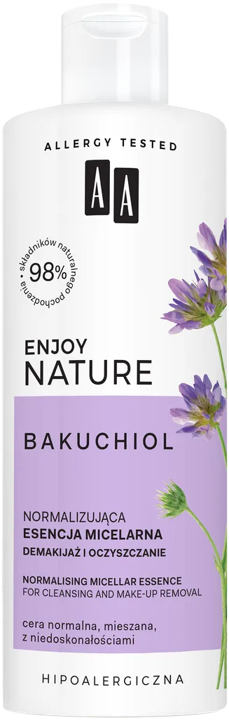 AA Enjoy Nature, Normalizująca esencja micelarna `Bakuchiol`