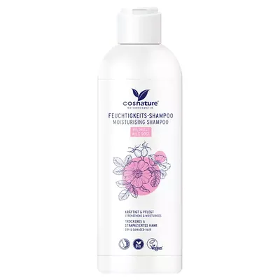 Cosnature Wild Rose, Feuchtigkeit-Shampoo (Nawilżający szampon do włosów (nowa wersja))