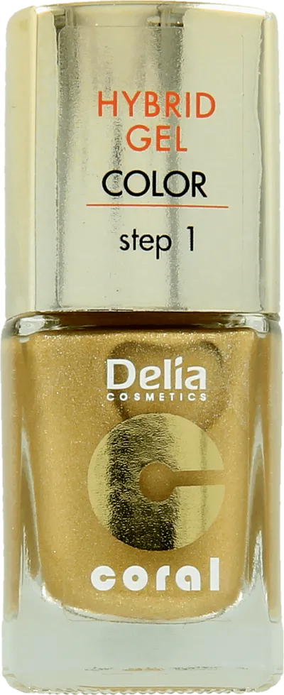 Delia Coral, Hybrid Gel Color Step 1 (Lakier podkładowy do paznokci)