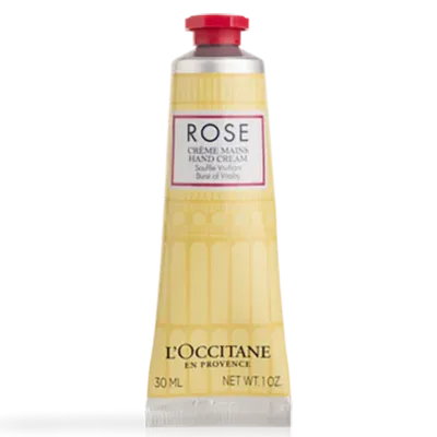 L'Occitane Rose, Burst of Vitality Hand Cream (Krem do rąk `Róża energetyzująca`)