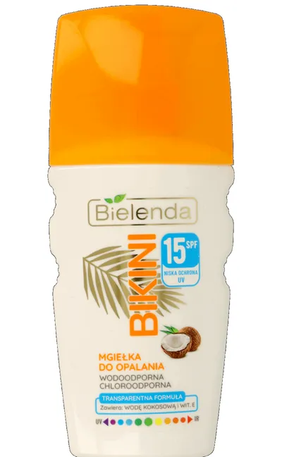 Bielenda Bikini, Mgiełka do opalania SPF 15