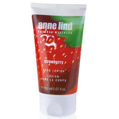 AnneMarie Börlind Anne Lind, Strawberry Body Lotion (Truskawkowy balsam do ciała)