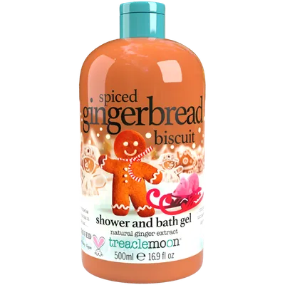 Treaclemoon Spiced Gingerbread Biscuit Shower and Bath Gel (Żel pod prysznic i do kąpieli)