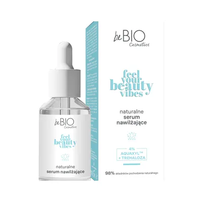 beBIO Feel Your Beauty Vibes, Naturalne serum nawilżające