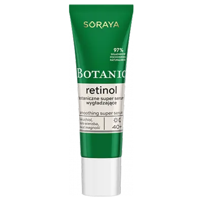 Soraya Botanic Retinol, Botaniczne super serum wygładzające na dzień i na noc 40+