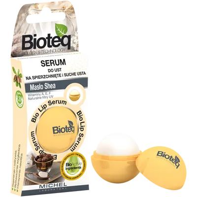 Bioteq Serum do ust na spierzchnięte i suche usta `Masło shea`