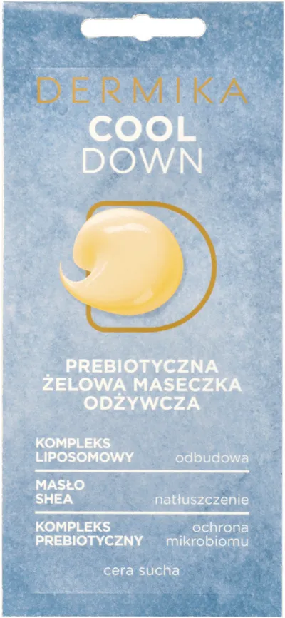 Dermika Prebiotyczna żelowa maseczka odżywcza `Cool Down`