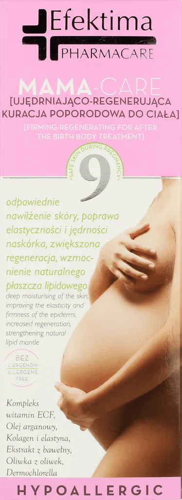 Efektima Mama-Care, Ujędrniająco-regenerująca kuracja poporodowa do ciała