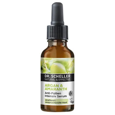 Dr. Scheller Argan & Amaranth Anti-Falten Intensiv-Serum (Przeciwzmarszczkowe serum `Argan i amarant`)