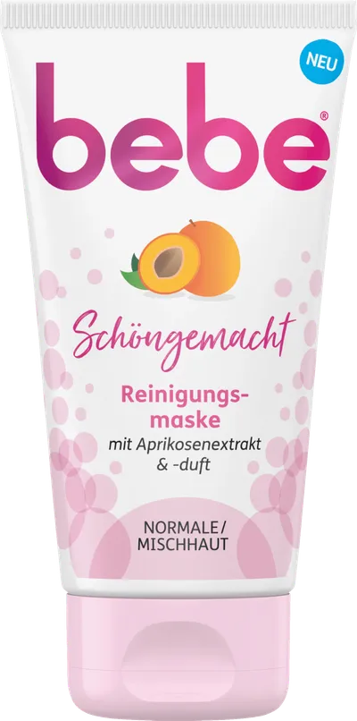 Bebe (Young Care) Schöngemacht Reinigungsmaske mit Aprikosextrakt (Upiększająca maseczka oczyszczająca z ekstraktem z moreli)