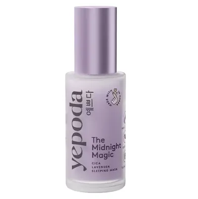 Yepoda The Midnight Magic, Cica Lavender Sleeping Mask (Bogata maseczka na noc spowalniająca oznaki starzenia)