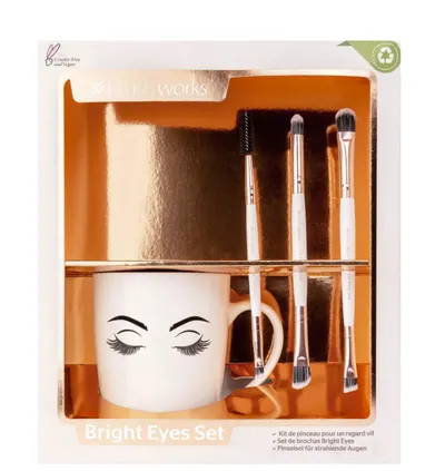 Brushworks Bright Eyes Brush Set (Zestaw pędzli)