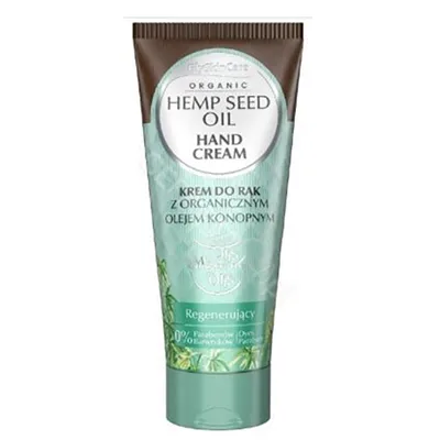 GlySkinCare Organic Hemp Seed Oil Hand Cream (Regenerujący krem do rąk z organicznym olejem konopnym)