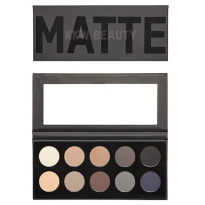 KKW Beauty Matte Smoke Eyeshadow Palette (Paleta 10 cieni do powiek)