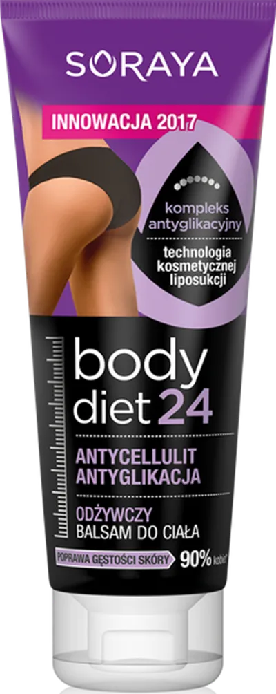 Soraya Body Diet 24, Odżywczy balsam do ciała  'Antycellulit Antyglikacja'