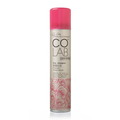 Colab Sheer + Invisible, Dry Shampoo 'Paris Floral Fragrance' (Suchy szamopon do włosów o kwiatowym zapachu)